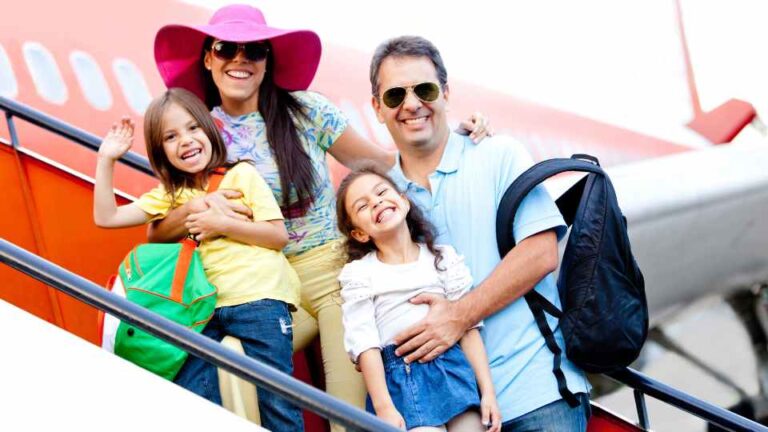 travelling with children